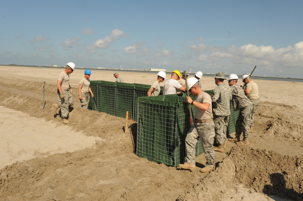 Rapid-Deployment Defensive Barrier