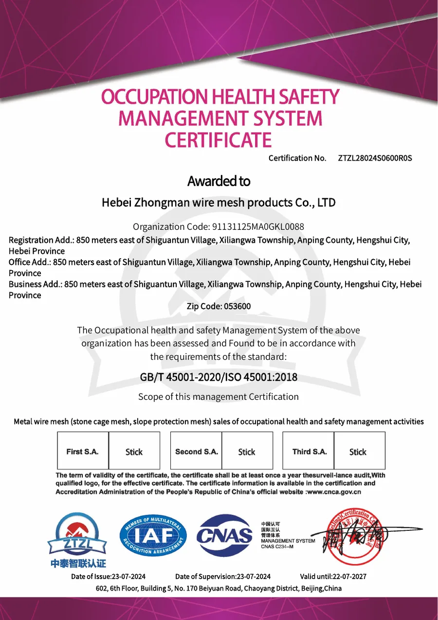نظام إدارة السلامة والصحة المهنية ISO 45001