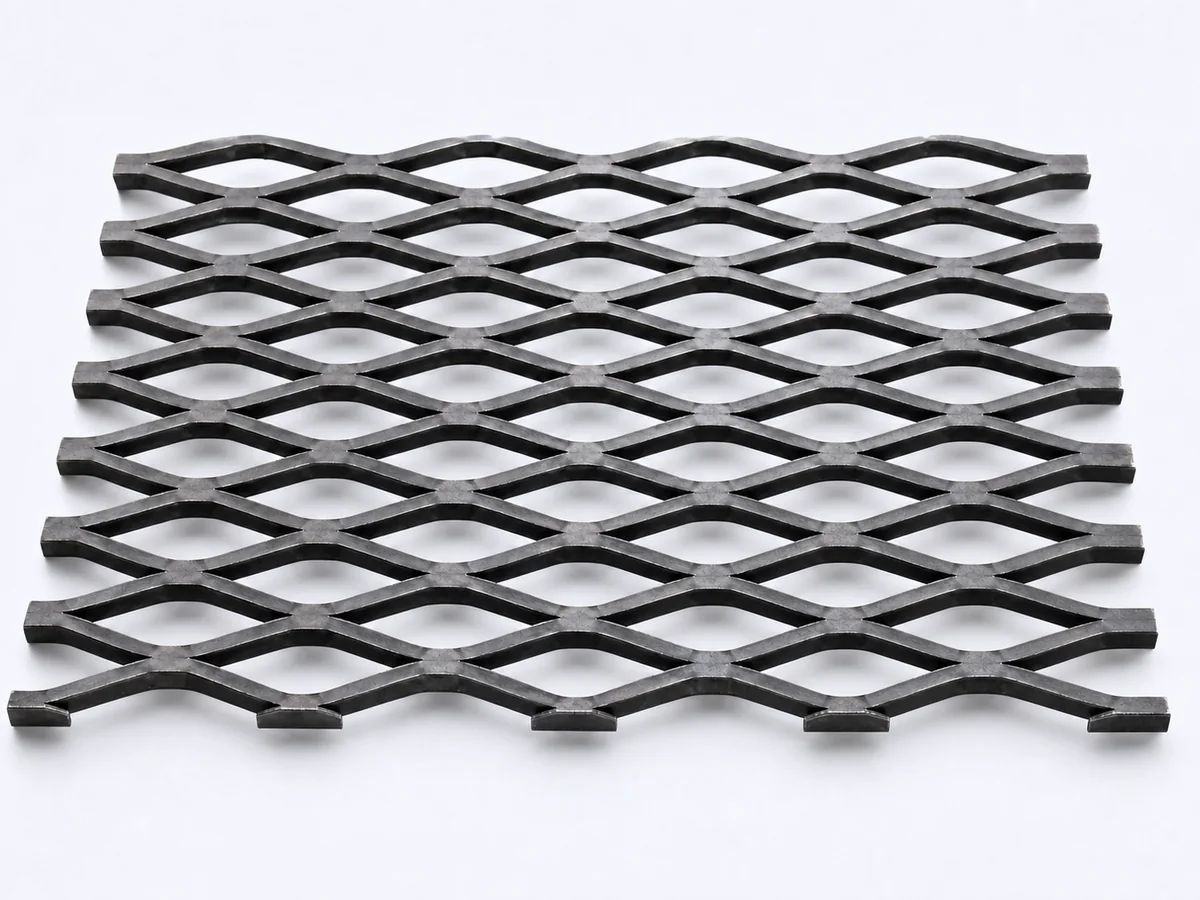 AI-generated reference illustration: Standard Raised Expanded Metal Mesh