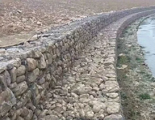 Marine Gabion Shoreline Protection System