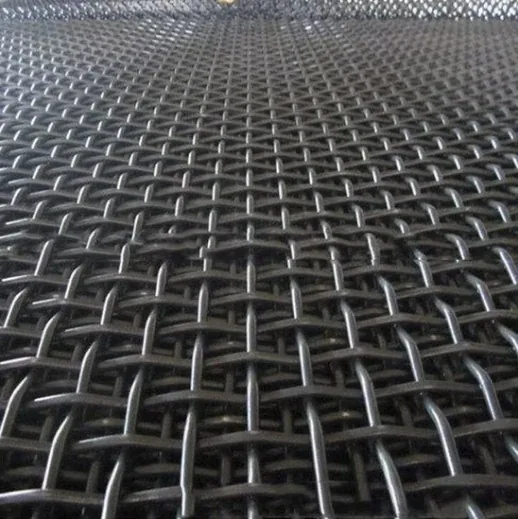 Malla de alambre ondulado (crimped) para cribado y uso arquitectónico